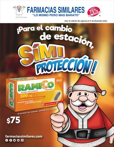 Ofertas de Farmacias y Salud en Santa Catarina (Nuevo León) | Farmacias Similares de Farmacias Similares | 21/11/2022 - 31/12/2022