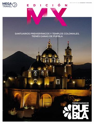Ofertas de Viajes en Culiacán Rosales | Edición MX Puebla de Mega travel | 2/10/2022 - 31/10/2022