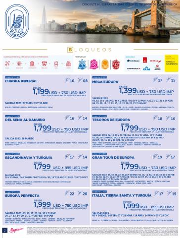 Catálogo Mega travel en Celaya | Mega Magazine | 1/12/2022 - 31/12/2022