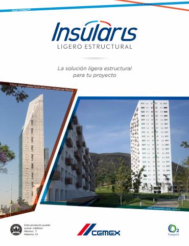 Ofertas de Ferreterías y Construcción en Morelia | Concreto Insularis Ligero Estructural de Construrama | 1/8/2022 - 1/11/2022