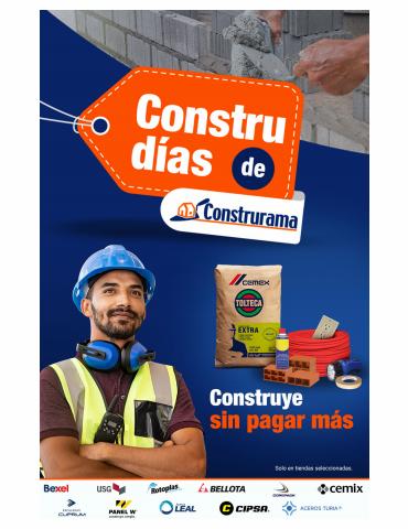 Ofertas de Ferreterías y Construcción en Irapuato | Catálogo de Promociones Construrama de Construrama | 3/11/2022 - 30/11/2022