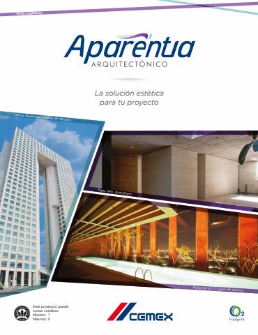 Ofertas de Ferreterías y Construcción en Iztacalco | Concreto Aparentia Arquitectonico de Construrama | 22/11/2022 - 21/2/2023