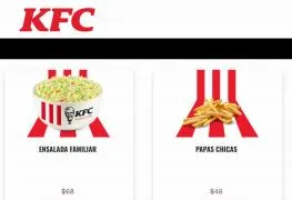Ofertas de Restaurantes en Cancún | Menú de KFC | 22/3/2023 - 30/6/2023