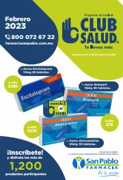 Catálogo Farmacia San Pablo en Heróica Puebla de Zaragoza | CLUB SALUD FEBRERO | 2/2/2023 - 28/2/2023