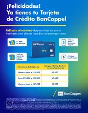 Catálogo Bancoppel en Valle de Chalco Solidaridad | ¡Felicidades! Ya tienes tu Tarjeta de Crédito BanCoppel | 16/3/2023 - 31/12/2023