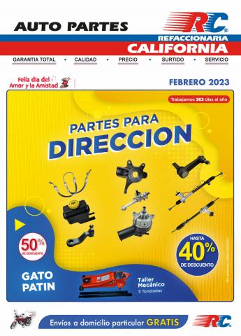 Catálogo Refaccionaria California en Cuauhtémoc (CDMX) | Ofertas Increíbles | 1/2/2023 - 28/2/2023