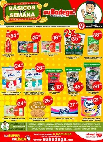 Catálogo SuBodega en Ciudad Victoria | Ofertas SuBodega | 29/5/2023 - 4/6/2023