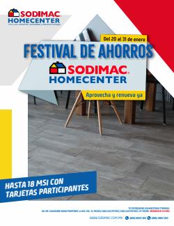 Catálogo Sodimac Homecenter ( 5 días más)