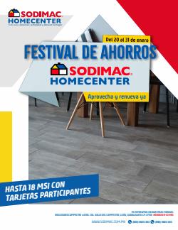 Catálogo Sodimac Homecenter ( 3 días más)