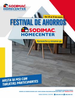 Ofertas de Hogar y Muebles en el catálogo de Sodimac Homecenter ( 7 días más)