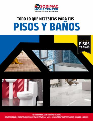 Ofertas de Ferreterías y Construcción en Ciudad de México | PISOS Y BAÑOS de Sodimac Homecenter | 22/4/2022 - 22/5/2022