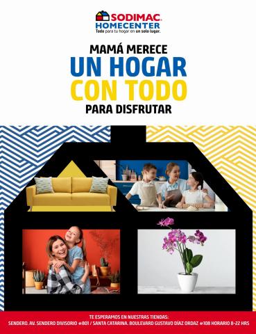 Ofertas de Hogar y Muebles en Monterrey | PREPARA LA CASA PARA MAMÁ | MONTERREY de Sodimac Homecenter | 29/4/2022 - 15/5/2022