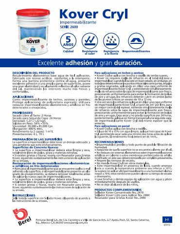Catálogo Construrama Blanquita en Reynosa | Impermeabilizantes | 6/3/2023 - 5/6/2023
