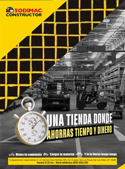 Ofertas de Tiendas Departamentales en el catálogo de Sodimac Constructor ( 16 días más)