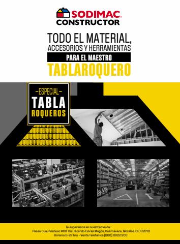 Catálogo Sodimac Constructor en Cuautla (Morelos) | ESPECIAL TABLAROQUERO | MORELOS | 6/5/2022 - 10/6/2022