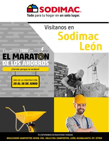Catálogo Sodimac Constructor | DÍAS DE LA CONSTRUCCIÓN | LEÓN | 20/6/2022 - 26/6/2022