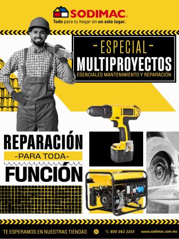 Catálogo Sodimac Constructor | ESPECIAL MULTIPROYECTOS | PLAZA CENTRAL | 10/8/2022 - 2/9/2022