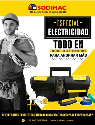 Catálogo Sodimac Constructor en Cuernavaca | ESPECIAL ELECTRICIDAD | MORELOS | 2/9/2022 - 30/9/2022