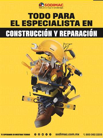 Catálogo Sodimac Constructor | ESPECIAL ARQUITECTURA | 30/9/2022 - 28/10/2022