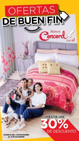 Catálogo Colchas Concord en Guadalajara | Ofertas Buen Fin Colchas Concord | 7/11/2022 - 31/12/2022