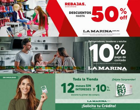 Catálogo La Marina | Descuentos hasta 50% off | 30/1/2023 - 14/2/2023