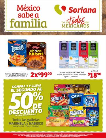 Ofertas de Hiper-Supermercados en Guadalajara | Catálogo Soriana Híper de Soriana Híper | 12/5/2022 - 26/5/2022