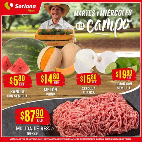 Ofertas de Hiper-Supermercados en Los Mochis | Catálogo Soriana Híper de Soriana Híper | 17/5/2022 - 18/5/2022