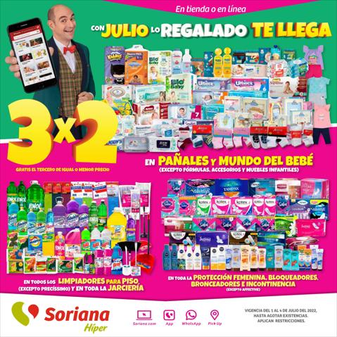 Ofertas de Hiper-Supermercados en Heroica Nogales | Catálogo Soriana Híper de Soriana Híper | 1/7/2022 - 4/7/2022