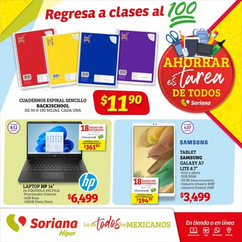 Ofertas de Hiper-Supermercados en Ensenada (Baja California) | Catálogo Soriana Híper de Soriana Híper | 3/8/2022 - 14/8/2022