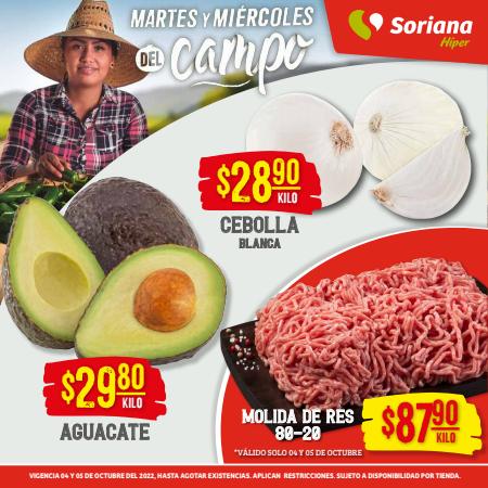 Ofertas de Hiper-Supermercados en Ciudad Obregón | Ofertas Soriana Híper de Soriana Híper | 5/10/2022 - 5/10/2022