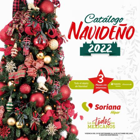 Catálogo Soriana Híper en Zapopan | Catálogo Navideño 2022 | 4/10/2022 - 26/10/2022