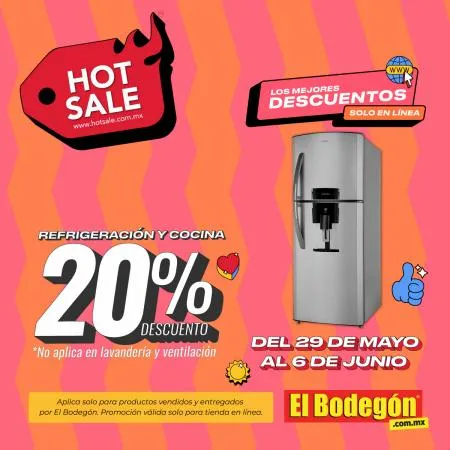 Catálogo El Bodegón en Aguascalientes | Ofertas Hot Sale El Bodegón | 1/6/2023 - 6/6/2023