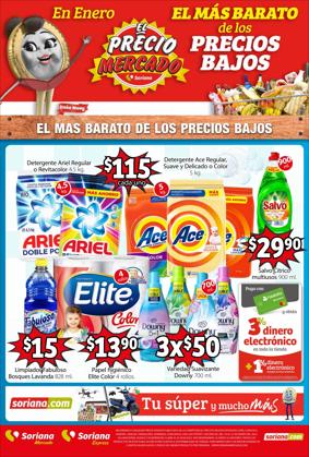 Ofertas de Hiper-Supermercados en el catálogo de Soriana Mercado ( Vence mañana)