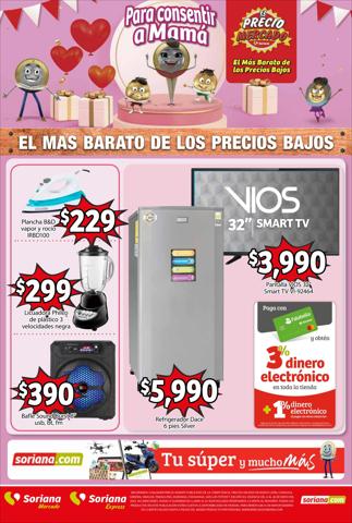 Ofertas de Hiper-Supermercados en Ciudad Guzmán | Catálogo Soriana Mercado de Soriana Mercado | 6/5/2022 - 26/5/2022