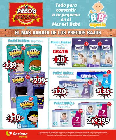 Ofertas de Hiper-Supermercados en Ocotlán (Jalisco) | Catálogo Soriana Mercado de Soriana Mercado | 6/5/2022 - 19/5/2022