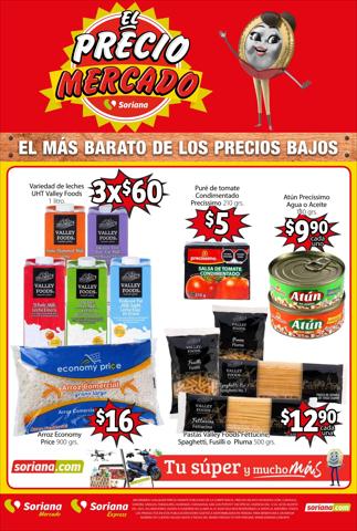 Ofertas de Hiper-Supermercados en Matehuala | Folleto Mercado Nuevo Léon de Soriana Mercado | 16/8/2022 - 30/8/2022
