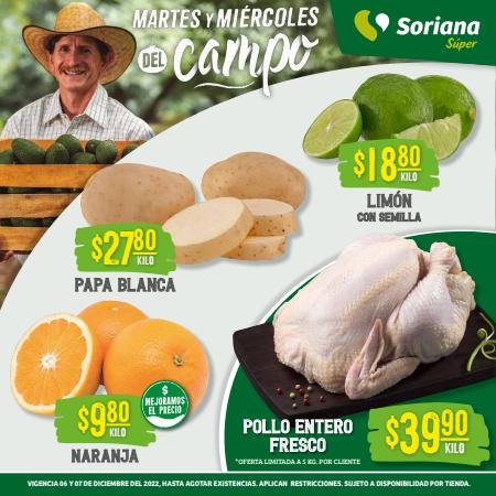 Catálogo Soriana Mercado en Guadalajara | Ofertas Soriana Mercado | 6/12/2022 - 7/12/2022