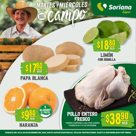 Catálogo Soriana Súper en Monterrey | Ofertas Soriana Súper | 6/12/2022 - 8/12/2022