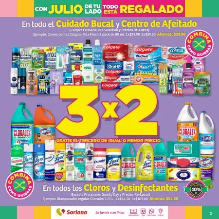 Catálogo Soriana Súper en Monterrey | Folleto Julio Regalado Súper Nacional | 1/6/2023 - 8/6/2023