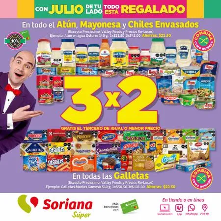 Catálogo Soriana Súper en Miguel Hidalgo | Folleto Julio Regalado Súper | 8/6/2023 - 15/6/2023
