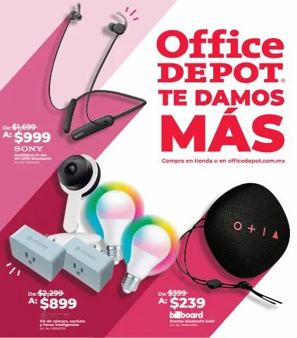 Office Depot en Ecatepec de Morelos | Promociones y Catálogos semanales
