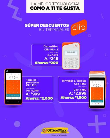 Ofertas de Electrónica y Tecnología en La Paz | Súper descuentos de OfficeMax | 4/5/2022 - 15/5/2022