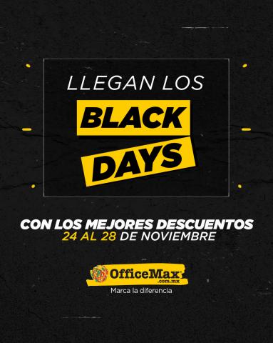 Catálogo OfficeMax en Tijuana | Ofertas Office Max Black Friday | 25/11/2022 - 28/11/2022