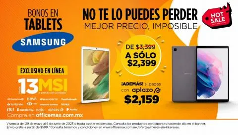 Catálogo OfficeMax en Benito Juárez (CDMX) | Hot Sale! | 30/5/2023 - 6/6/2023
