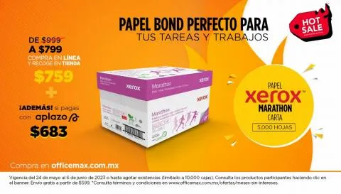 Catálogo OfficeMax en Benito Juárez (CDMX) | Hot Sale! | 30/5/2023 - 6/6/2023