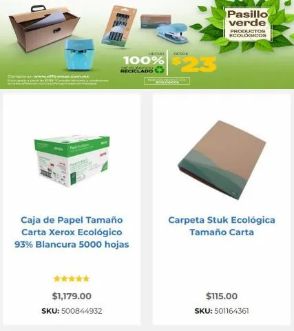 Catálogo OfficeMax en Cuauhtémoc (CDMX) | Pasillo Verde | 7/6/2023 - 16/6/2023