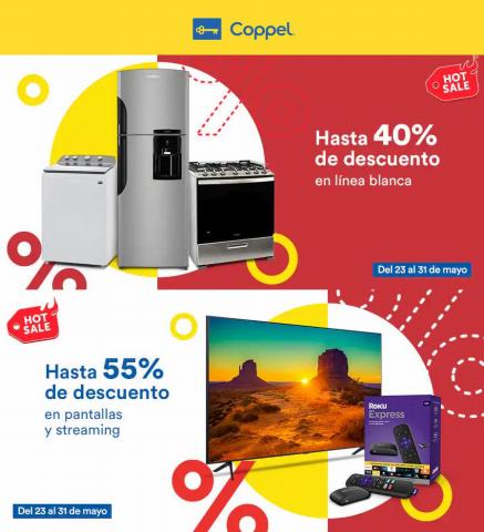 Ofertas de Tiendas Departamentales en Ciudad Guzmán | Ofertas Hot Sale Coppel de Coppel | 23/5/2022 - 31/5/2022