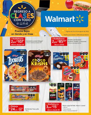 Catálogo Walmart en Ciudad Cuauhtémoc (Chihuahua) | REGRESO A CLASES CON TODO | 13/8/2022 - 31/8/2022