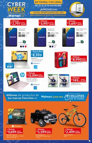Catálogo Walmart en Heróica Puebla de Zaragoza | CYBERWEEK  | 25/11/2022 - 30/11/2022