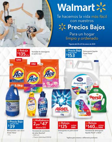 Catálogo Walmart | TE HACEMOS LA VIDA MÁS FÁCIL CON NUESTRO PRECIOS BAJOS | 20/1/2023 - 31/1/2023